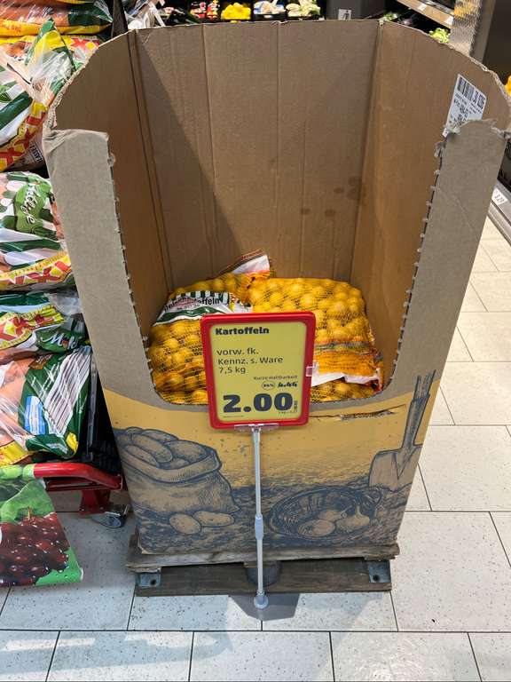 [lokal Penny Mannheim-Lindenhof] 7,5kg Kartoffeln für 1,50 Euro (kurzes MHD)
