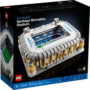 LEGO Creator Expert 10299: Real Madrid - Santiago Bernabéu Stadion | 5876 Teile | 14 cm hoch, 44 cm breit und 38 cm tief