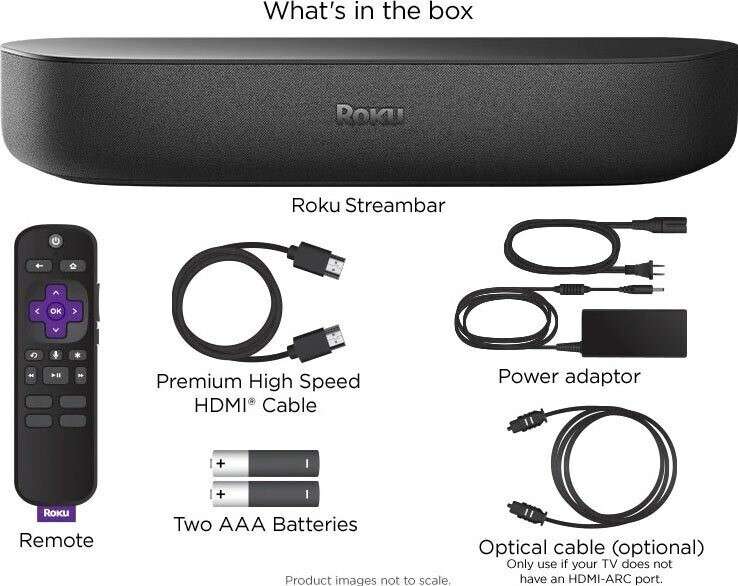 [eBay MMS] Roku Streambar: Soundbar und HD/4K/HDR Streaming Media Player