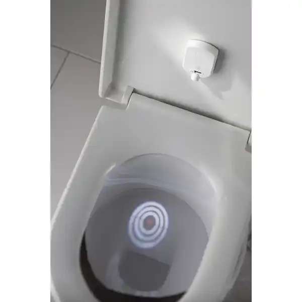 WC-Ziel-Leuchte + zielführender Spass im WC.