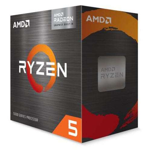 AM4 CPU AMD Ryzen 5 5600G mit Vega Grafik 6C/12T, 3.90-4.40GHz, boxed