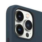 Apple Silikon Case mit MagSafe (iPhone 13 Pro) Abyssblau