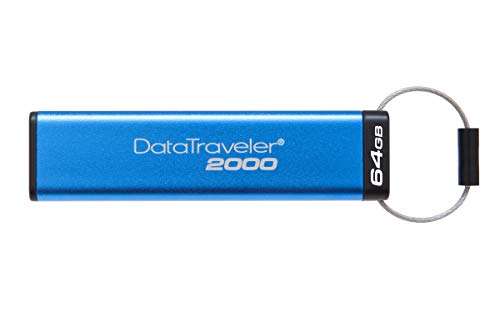 Kingston DataTraveler 64GB verschlüsselter USB 3.0 Stick mit Tastatur