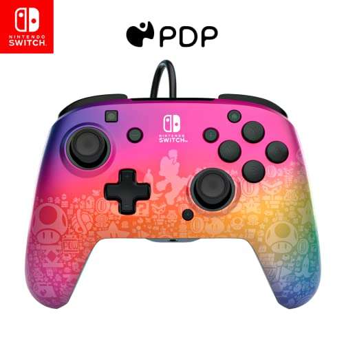 PDP Switch Rematch Wired Controller STAR SPECTRUM oder Super Mario Comic Attack je 16,99€ (Prime/Otto flat)