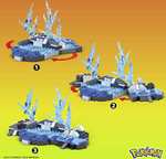 Bestpreis: Pokemon Schiggy, Schillok und Turtok - HDH93 - Mega Construx Pokémon Entwicklungs Set Baukasten