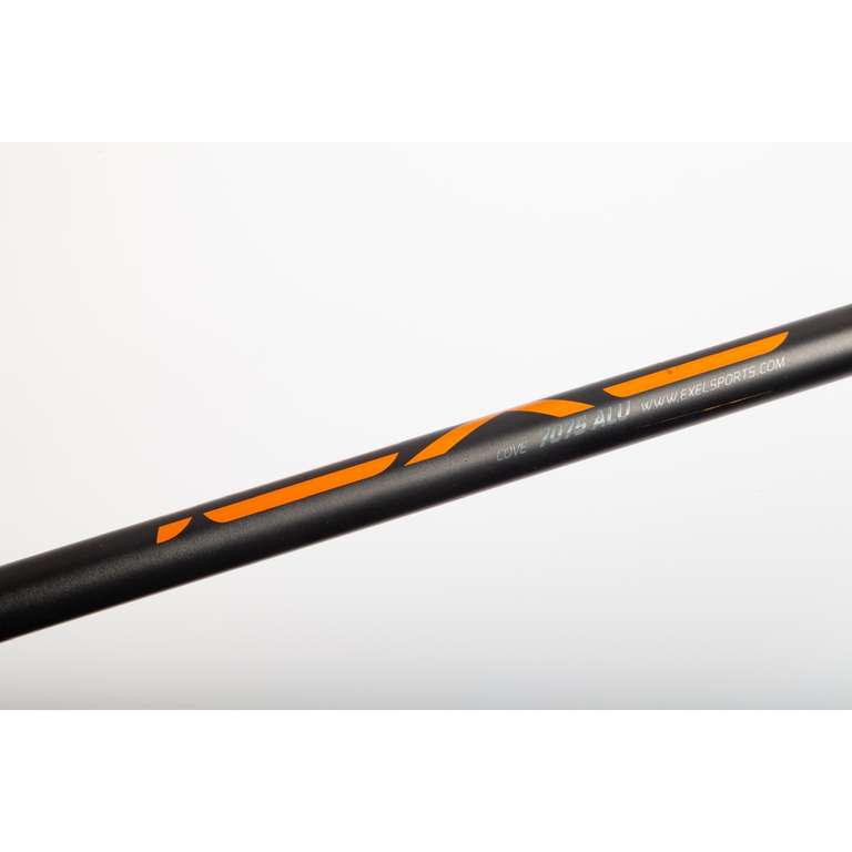 Trekkingstöcke Wanderstöcke Exel cove vario Alu Farbe carbon black orange UVP 119,- €