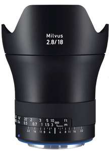 Zeiss Milvus 18mm F2.8 Objektiv für Nikon F-Mount