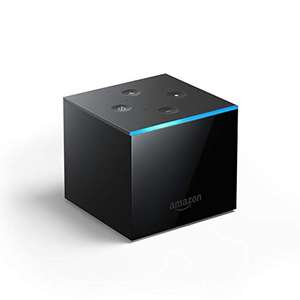 (Amazon) Fire TV Cube Hands-free mit Alexa, 4K Ultra HD-Streaming-Mediaplayer (Zertifiziert und generalüberholt)