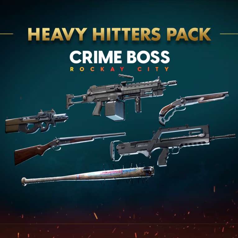 "Crime Boss: Rockay City - Heavy Hitters-Paket DLC" (Xbox Series X|S / PS5 / PC im Epic Store) kostenlos für begrenzte Zeit