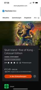 PS Store: Skull Island: Rise of Kong - Colossal Edition