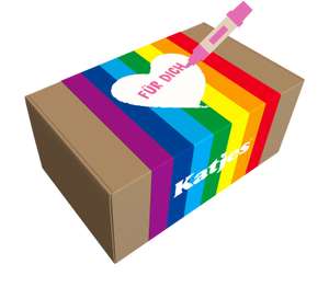 Katjes Pride Box mit 10 veganen Produkten für 8,49€