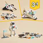 LEGO Creator 3 in 1 Spaceshuttle (31134) für 6,05 Euro [Amazon Prime]