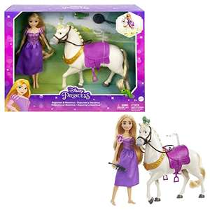 Barbie /Puppe Disney Rapunzel und Pferd (nicht so hübsch) Prime