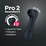 Satisfyer Pro 2 Generation 3 | Liquid-Air-Technologie | Leise Starke Klitoris-Stimulation | Druckwellenvibrator [PRIME oder Abholstation]