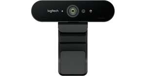 Logitech Brio Webcam (4k bei 30 FPS, HDR, Windows Hello, [65°, 78°, 90°])