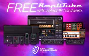 AmpliTube 5 SE (Mac/PC) oder AmpliTube iOS/ipadOS All-in Bundle kostenlos zu ausgewählter Hardware