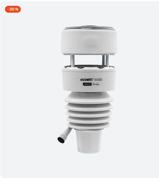 Shelly Ecowitt WS90 - 7-in-1 weather station