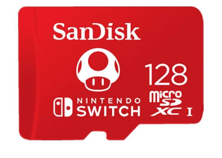 SANDISK microSDXC™, Speicherkarte für Nintendo Switch, 128 GB, Rot