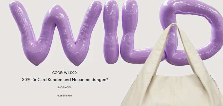 Liebeskind Berlin: Wild Week mit 20 % Rabatt, z.B. Naomi Hobo S Kleine Lederhandtasche | für Liebeskind-Card Members und Neuregistrierungen