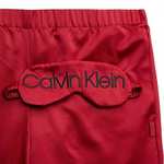 Calvin Klein Damen Satin-Pyjama-Set Gr. L Red Carpet