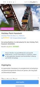 Holidaypark: spare 10% bei der Jahreskarte