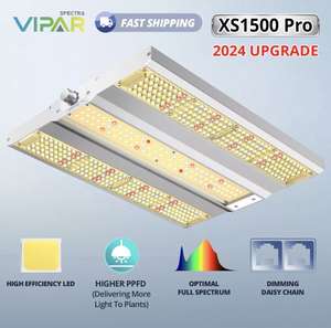 VIPARSPECTRA XS1500 Pro 2024 LED Grow Light Vollspektrum Zimmerpflanzen Lampe