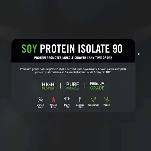 [Amazon Spar-Abo] Soja Protein 90 Isolat | Vanillecreme/ Schokolade | 100% Vegan | THE PROTEIN WORKS | 2kg