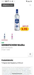 Wodka Gorbatschow 0,7 für 5,95 € Penny (lokal)
