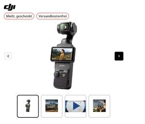 DJI Osmo Pocket 3 Gimbal-Kompaktkamera , Touchscreen