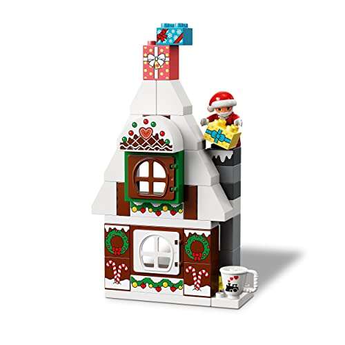 [Amazon prime] LEGO 10976 DUPLO Lebkuchenhaus mit Weihnachtsmann Figur, passend zum 1.Advent