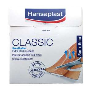 Hansaplast Classic 5 m x 6 cm (MHD: 05/22) + weitere MDH Ware (Pflaster, steriler Wundverband)