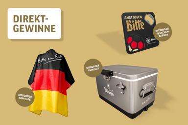 Bitburger WM-Aktion 2026: Kronkorken scannen → Fan-Cape & Fan ...