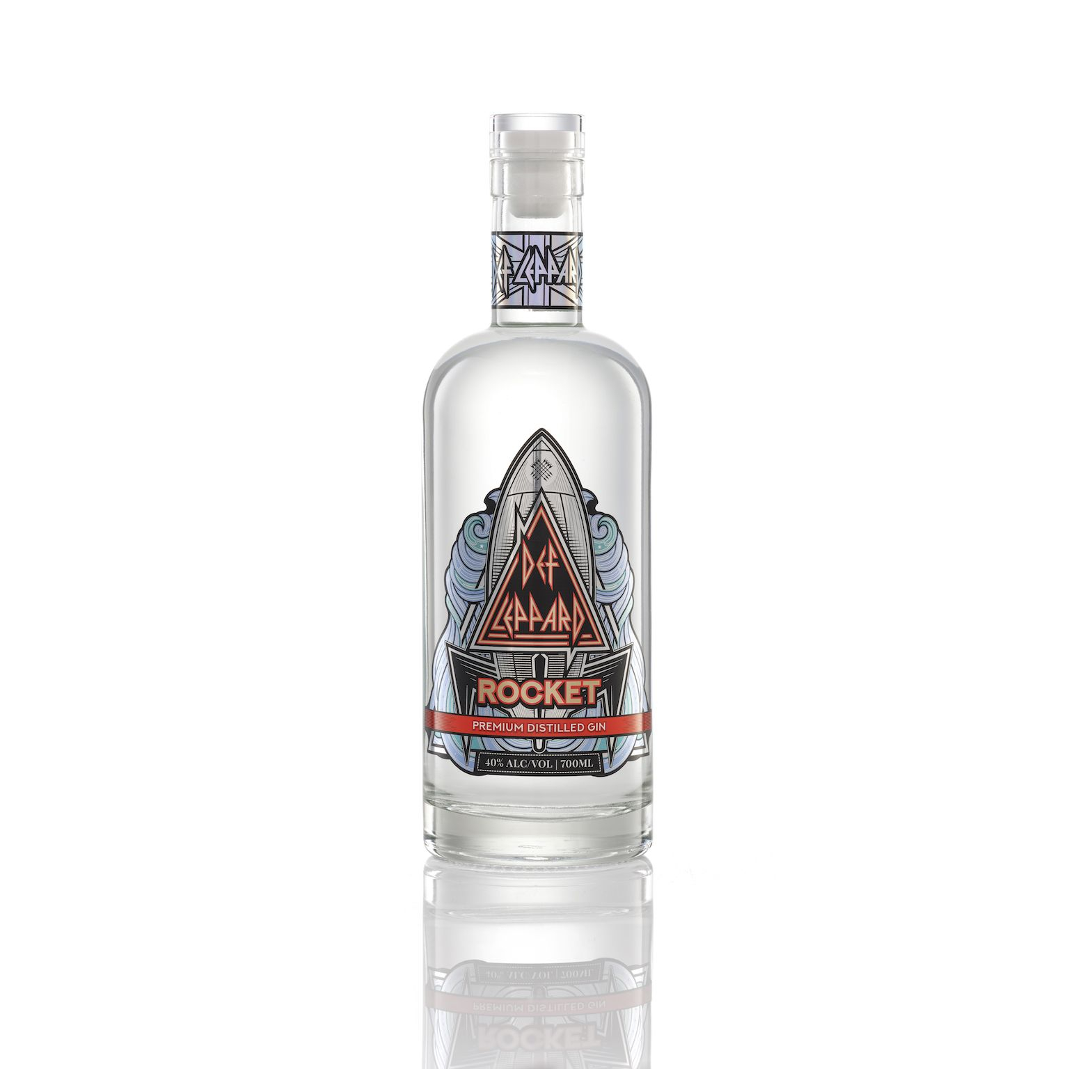 Abverkauf von "Brands for Fans" Gin, Wodka (Vodka) & Rum, z.B. Def Leppard "Rocket" Gin