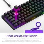 NZXT Function Mini TKL 2022 Mechanische PC Gaming Tastatur mit RGB LED