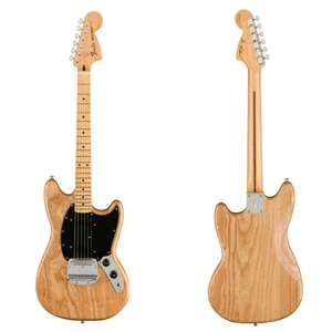 Fender Ben Gibbard Mustang Natural, Signature E-Gitarre inkl. Gigbag [Bax-Shop]
