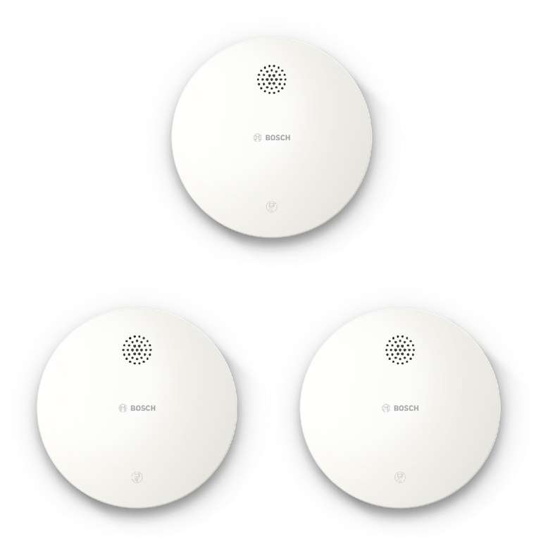 Bosch Smart Home Rauchwarnmelder II 3er-Set