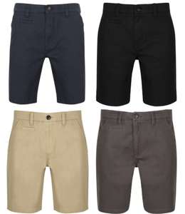 3 Men’s Baumwoll-Chino Shorts mit Stretch
