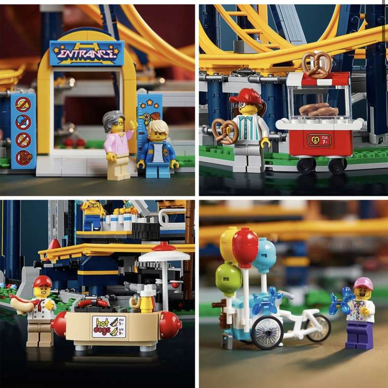 LEGO Icons Set 10303 Looping-Achterbahn