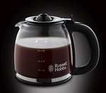 Russell Hobbs Kaffeemaschine (max 10 Tassen, 1,25l Glaskanne, Warmhalteplatte, Abschaltautomatik, Tropf-Stopp, 1100W)