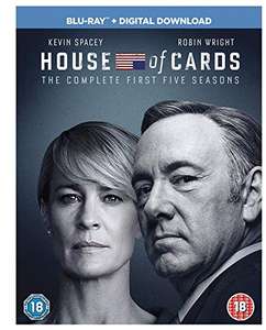 [Amazon.de] House of Cards - Fast komplette Serie (Staffel 1 - 5) - Bluray - deutscher Ton