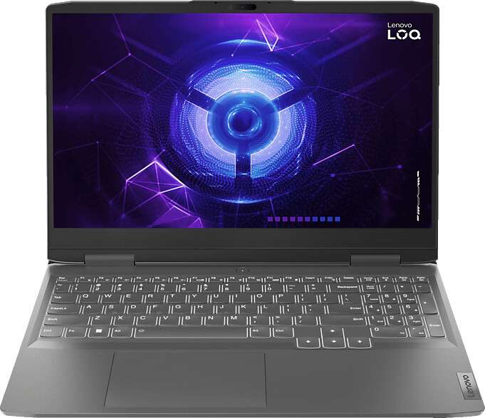 [NBB] Lenovo LOQ 3 (82XV00SQGE) Gaming Laptop - 15,6" FHD (IPS, 144Hz, 350Nits), Intel Core i5-12450HX, RTX 4050, 16GB RAM, 512GB SSD, NoOS