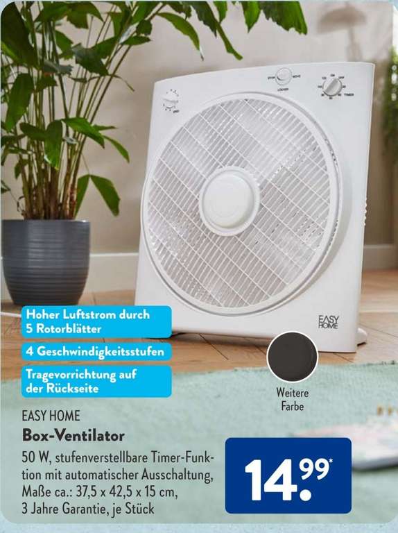 Easy Home Box-Ventilator