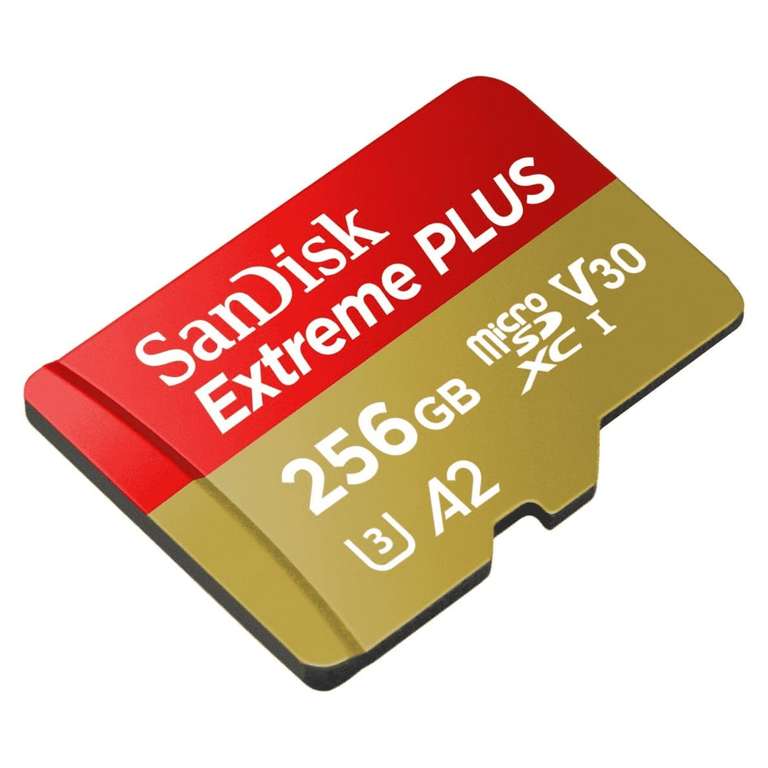 SANDISK Elite Extreme PLUS UHS-I, Micro-SDXC Speicherkarte, 256 GB, 200 MB/s