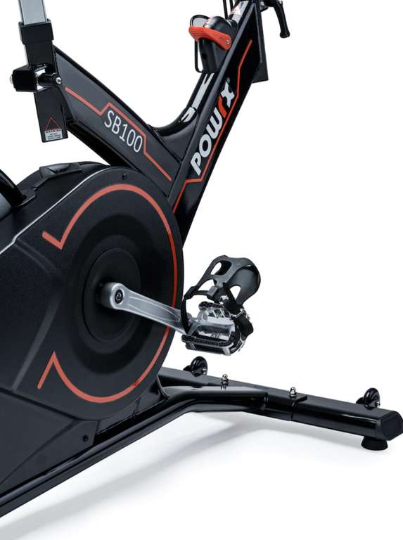 Indoor Cycle Bike Fahrrad Heimtrainer mit Magnetbremssystem & Riemenantrieb von PowrX
