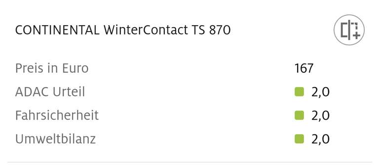 Continental WinterContact TS 870 225/50 R17 98H XL
