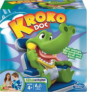 (Prime Day) Hasbro Kroko Doc, Geschicklichkeitsspiel für Vorschulkinder
