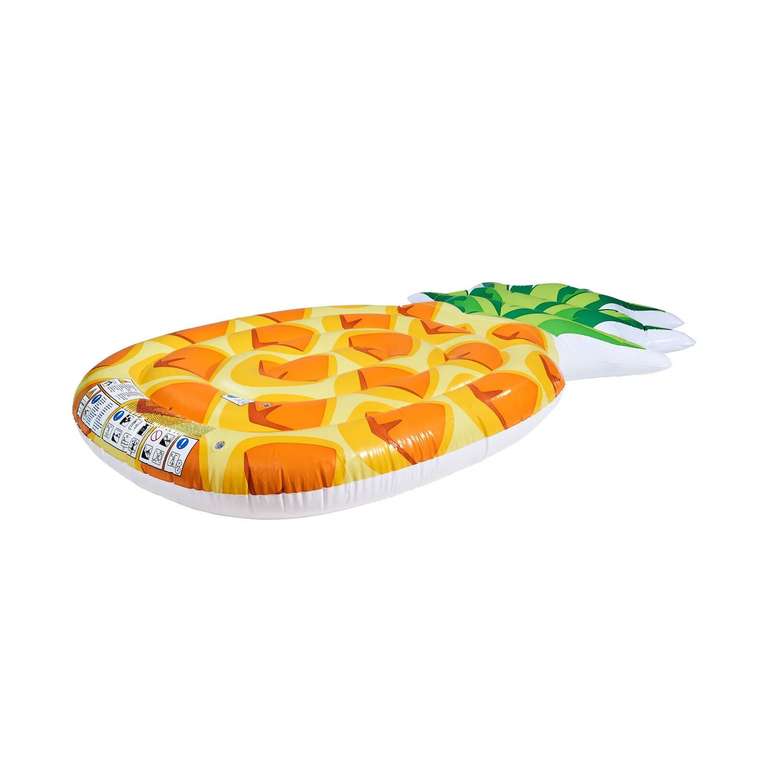 Intex Pool Luftmatratze aufblasbar XXL Wasserliege Poolsitz Pineapple 216cm