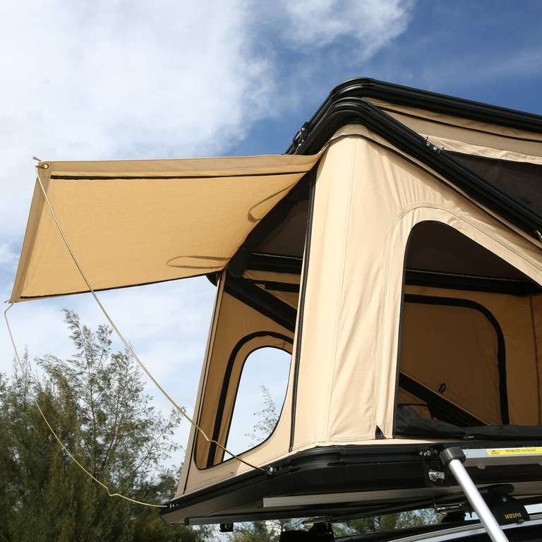 Skylodge – Dachzelt mit Aluminiumschale für 2 Personen (Dachlast 100kg)