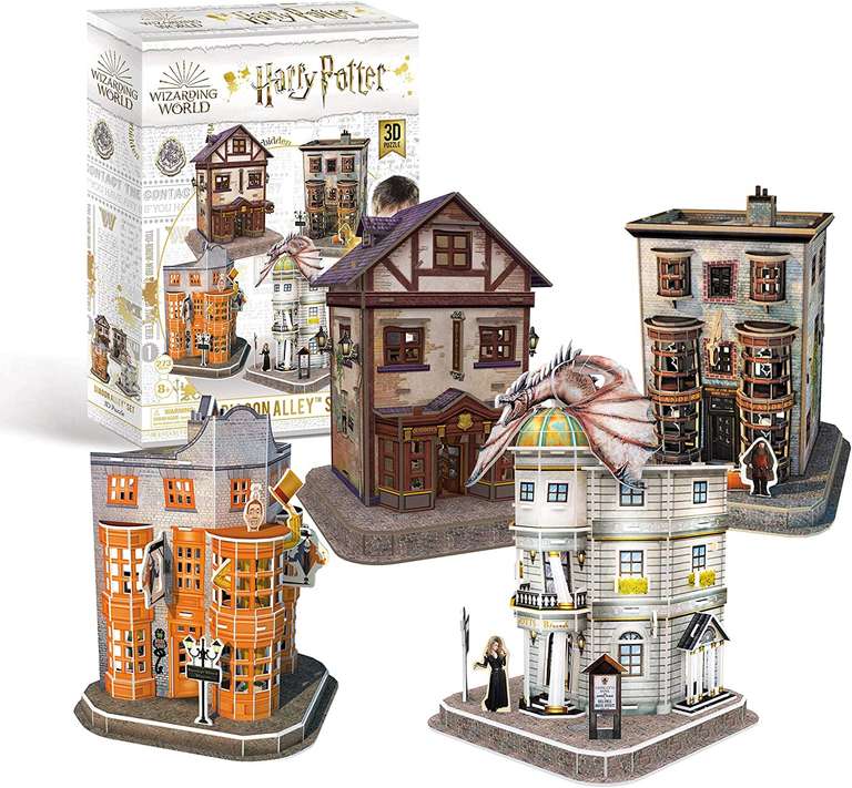 Revell 3D Puzzle 00304 I Harry Potter Diagon Alley / Winkelgasse Set I 275 Teile