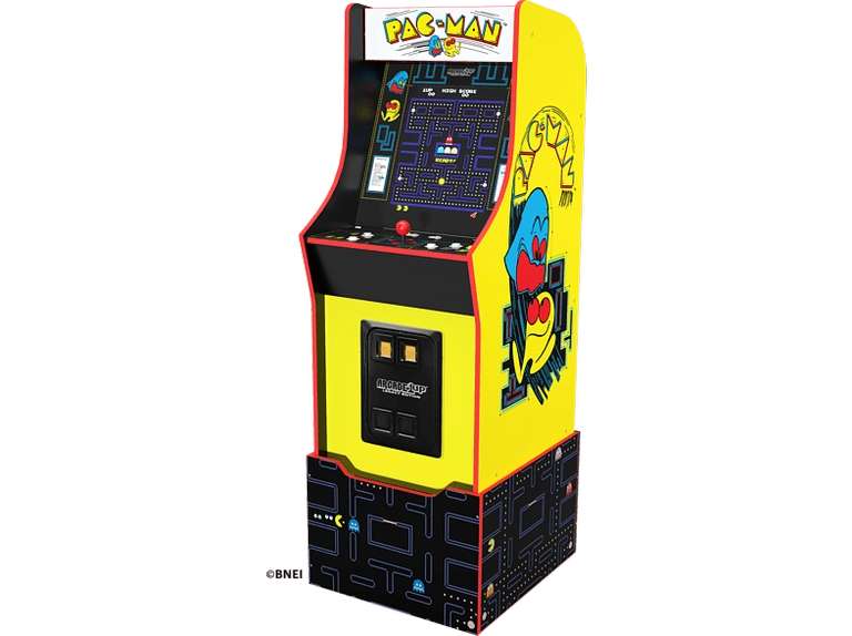 Arcade1Up Pac-Man od. Street Fighter II Arcade Automat mit Riser